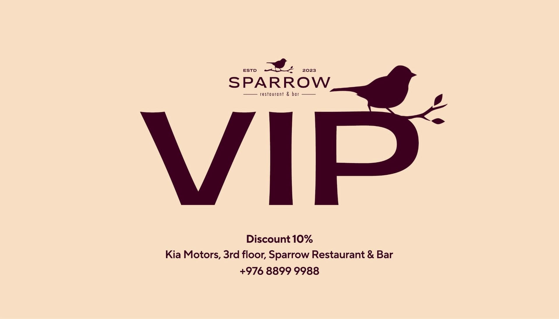 5% & 10% Loyalty Cards Now Available